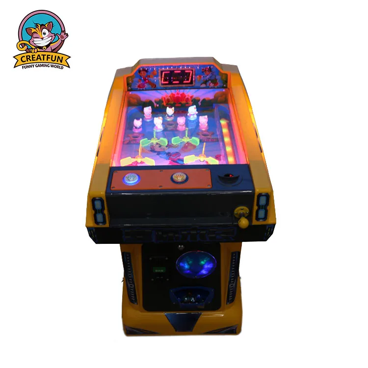 Indoor Coin Operated Arcade Game Machines Children Pinball Machine for Sale