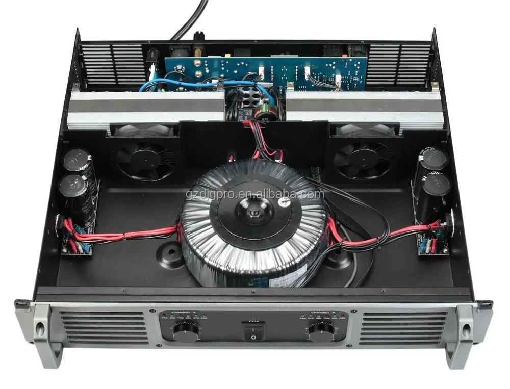 DC4 Professional 4-Channel Amplifier - 400W RMS Per Channel, up to 1600W Bridged