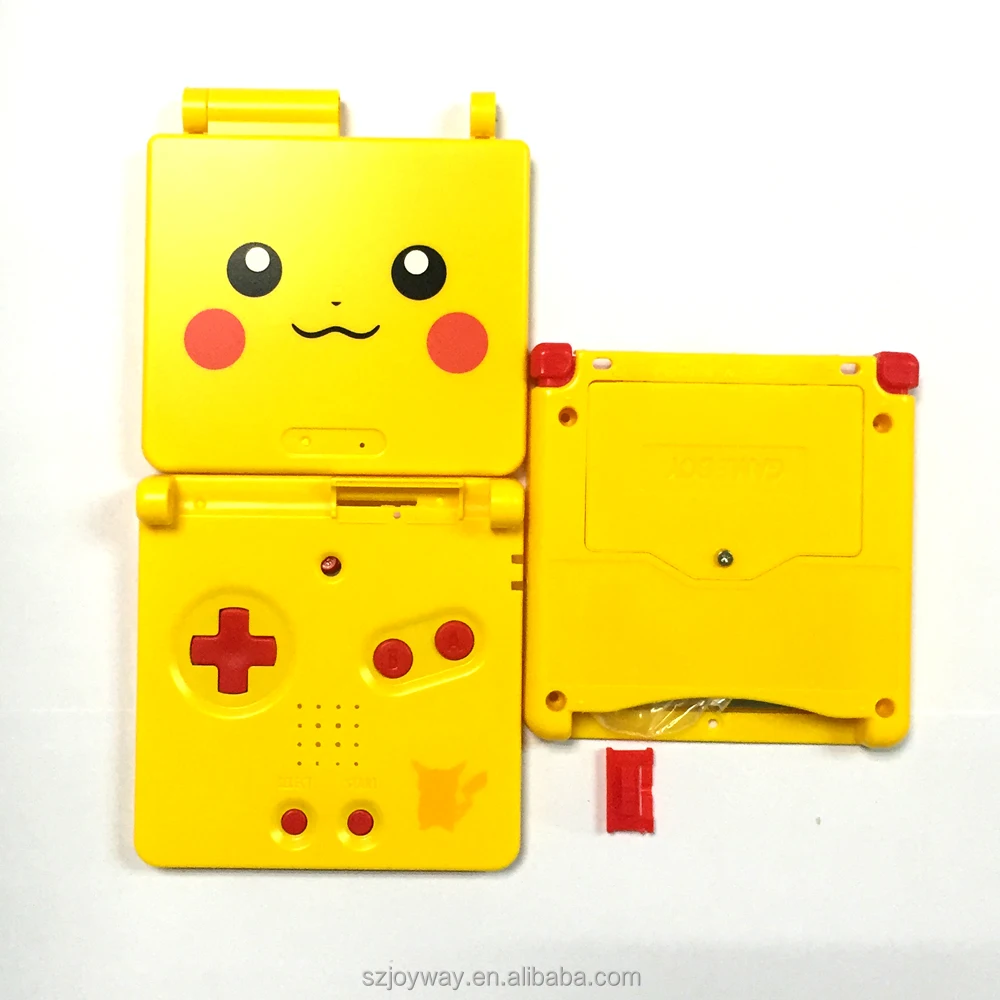 gameboy advance sp pikachu