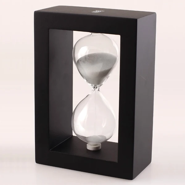 Песочные часы 5 минут, декоративные песочные часы с деревянной рамой, оптовая продажа