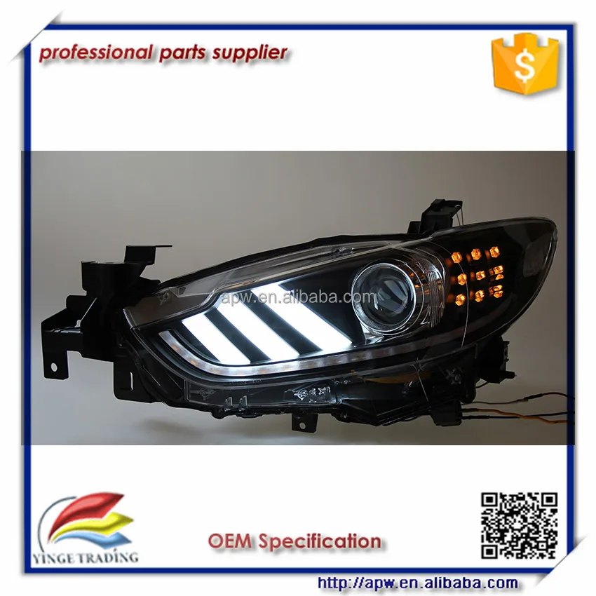 14-15マツダ6アテンザ隠しバイキセノン3.0インチマスタング