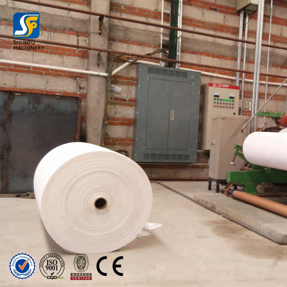 Small Scale Waste Paper Recycling Plant Toilet Paper Manufacturing Machine for Sale