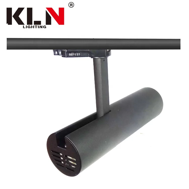 Холодный белый цвет температуры алюминиевый корпус лампы AC 85 265V 35W антибликовый светодиодный Трековый прожектор