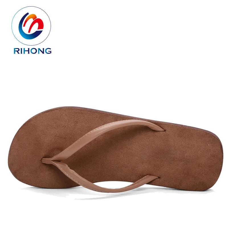 Latest Design Custom Cheap Plain Brown Color Comfortable Eva Rubber Ladies slippers Bangkok