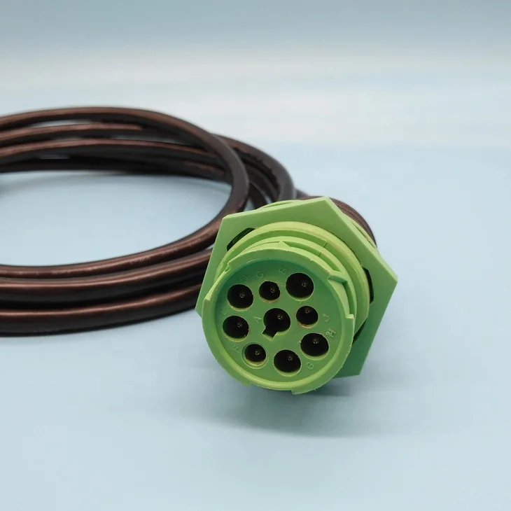 OBDII to J1939 Right Angle Y Cable with Female D & Male D Connectors Diagnostic Tools 2 Year Warranty