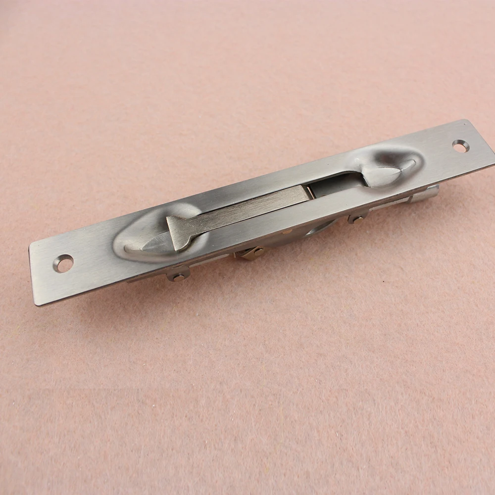 Manual Locking Slide Action Stainless Steel 304 Flush Bolt with Different Size Available for Option