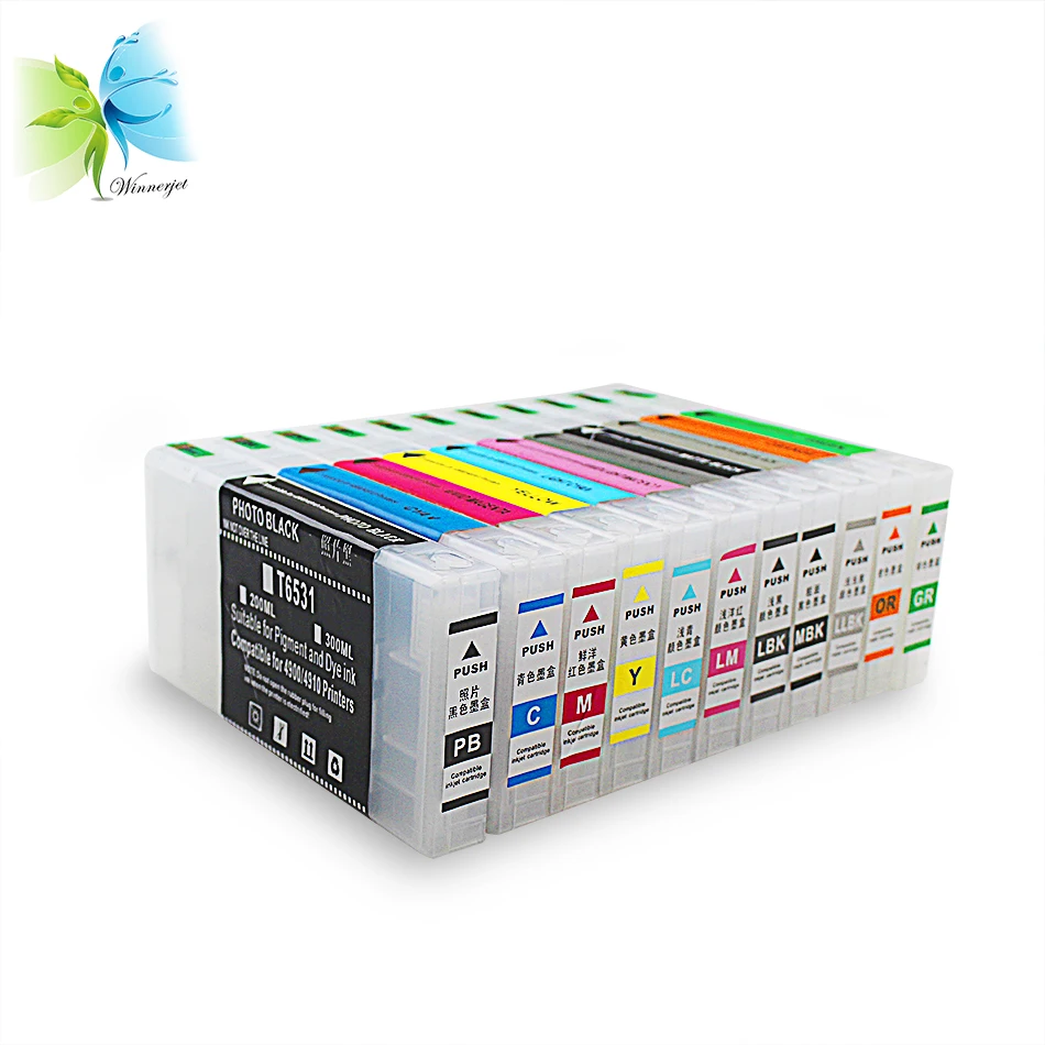 Cartuchos De Tinta De Repuesto 4900,Compatibles Con Epson Stylus Pro 4910 -  Buy Para Cartuchos Epson Pro 4900,Para Cartucho De Tinta De Recarga Epson  4900,Cartucho De Tinta Para Epson 4900 Product on Alibaba.com