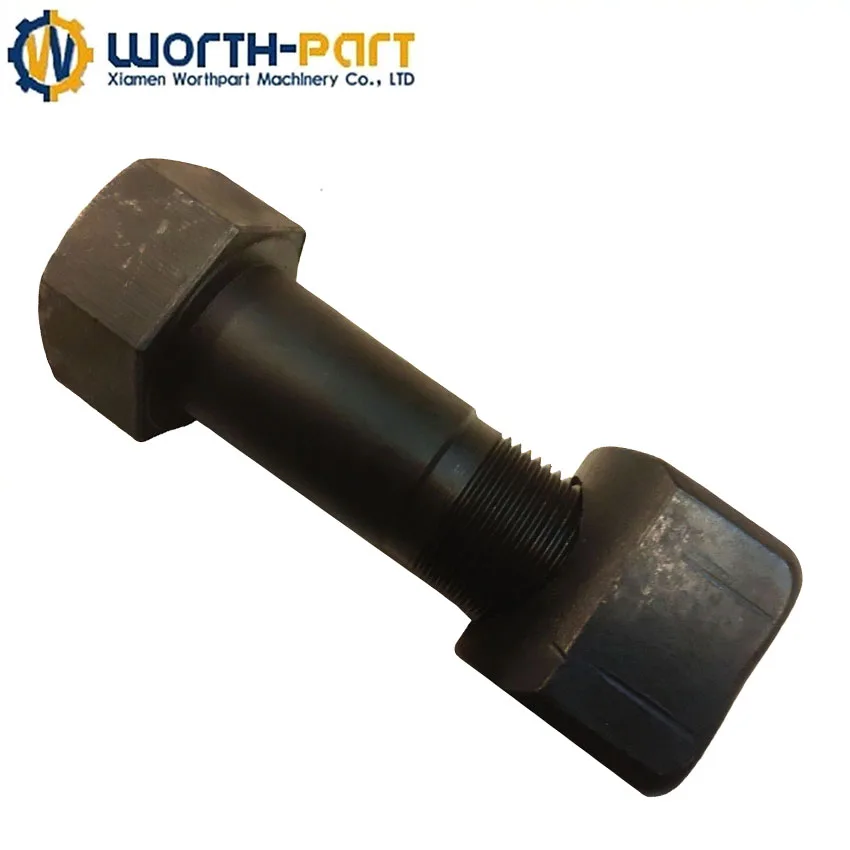 Crawler Excavator Parts Bolt and Nut for Track Shoes