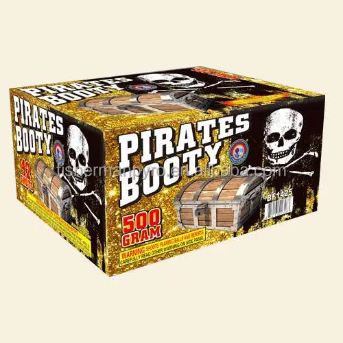 PIRATES BOOTY 42 Shots Consumer Cake Fireworks for sale