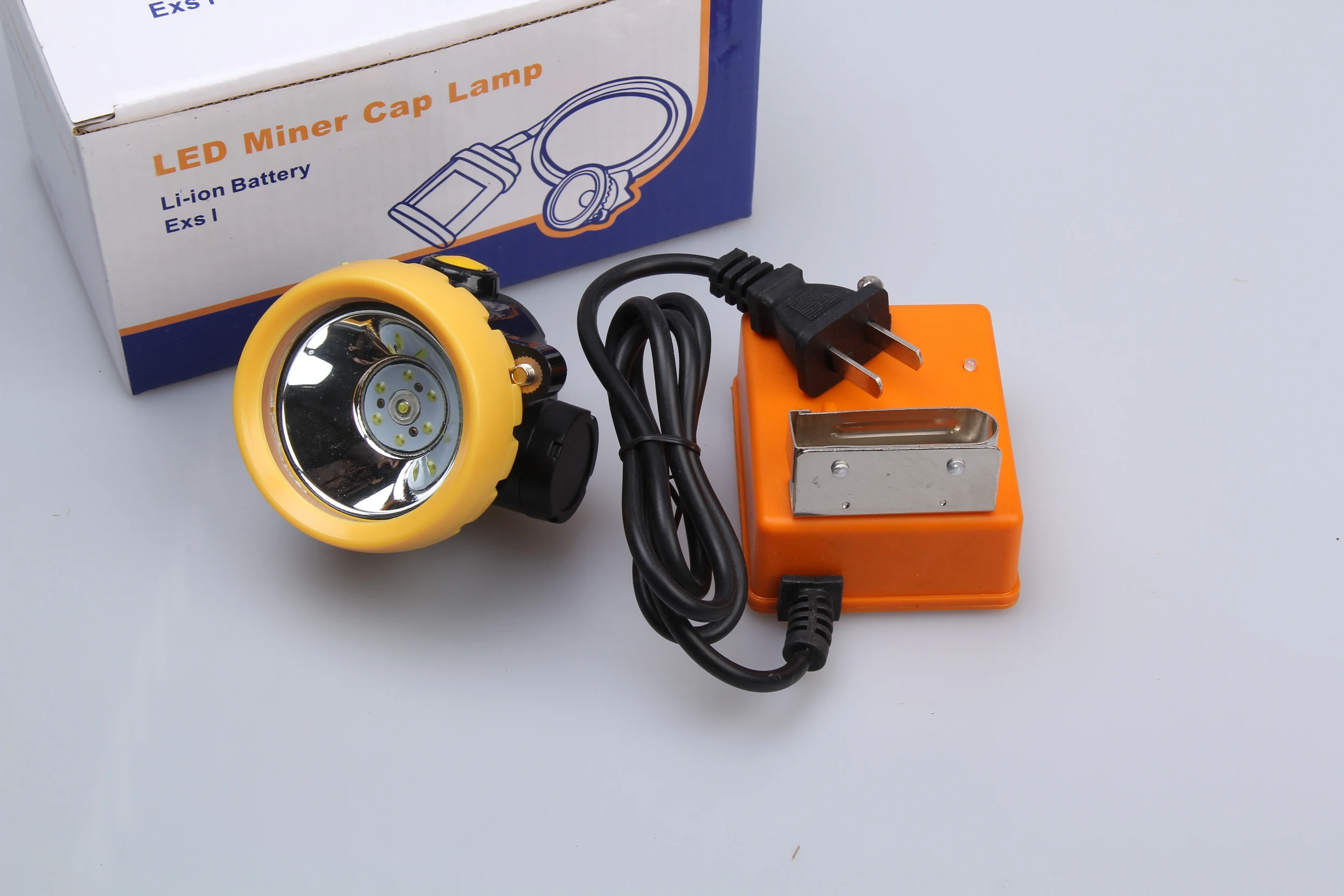 7500lx ATEX/CE LED Wireless Miner Cap Lamp KL1.2LM(A) BK2000 Cordless Mine Headlamp