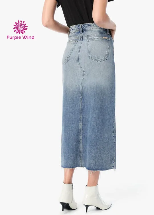 High Quality Women Dresses Clothing Straight Lady Jean Long Denim Skirts Wholesale Denim Skirts Dress