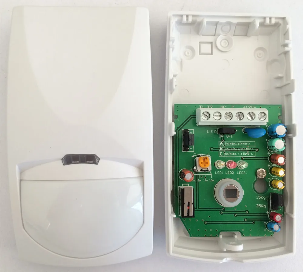 Best Wired Pir Sensor Price Pir Motion With Pet Immunity for Burglar Alarm System