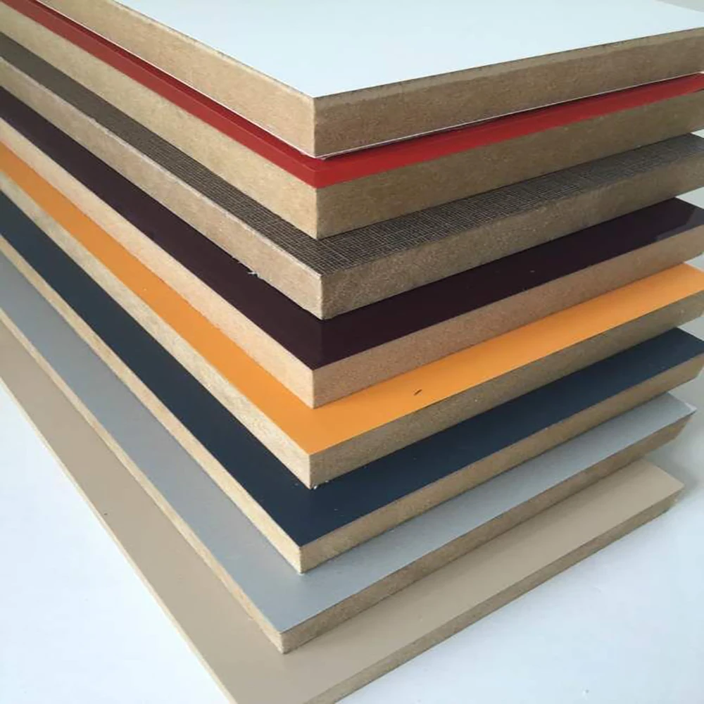 4x8 2mm to 30mm Standard Size Melamine Coated Mdf Board