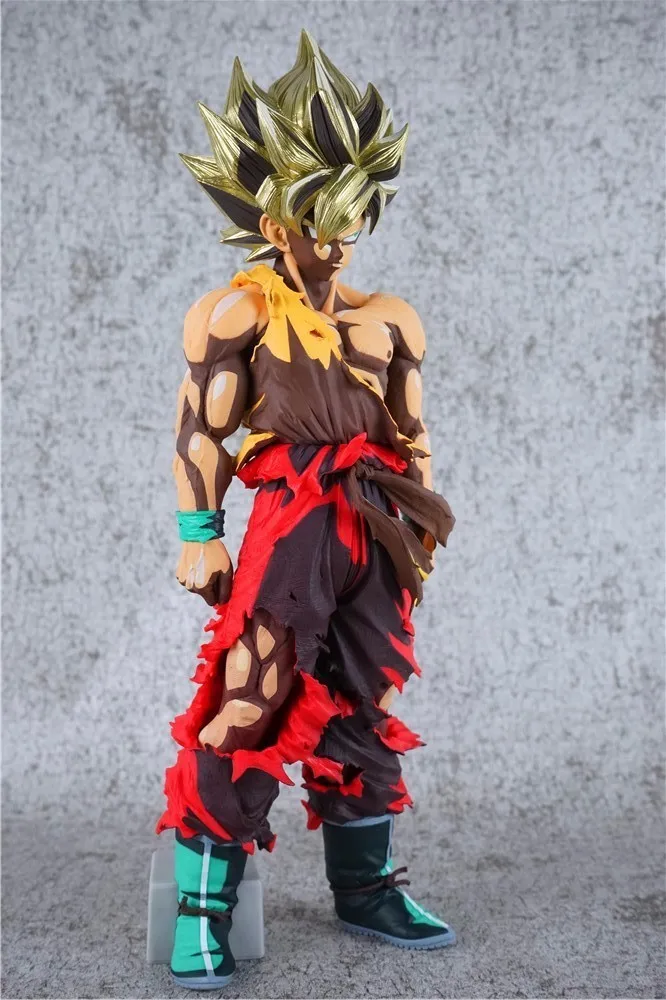 Em Estoque 30cm Anime Dragon Ball Troncos Figura Super Saiyan