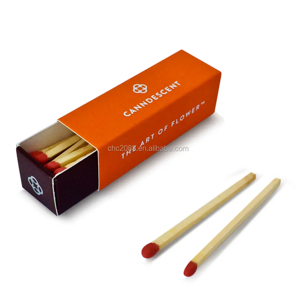 Personalized Red Lipstick Matchboxes Colorful Lip Stick Matches Box Package
