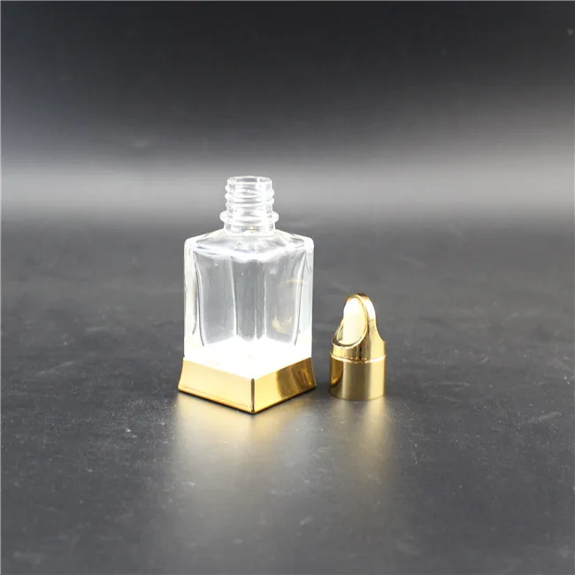 Factory Custom Black 30 ml Luxury square Glass Dropper Bottle 1 oz Cosmetic Serum Essential Oil Bottles