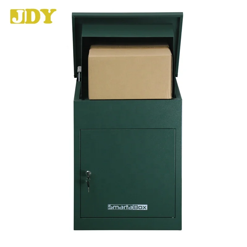 Customized Apartment Mailbox Freestanding Rustic Safe Lockable Post Boxes Mailing Box for Home Parcel Delivery Box Wall Mounted