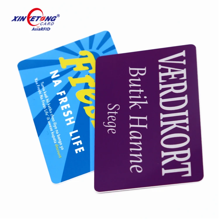 High Quality NFC Type 3 FELICA NFC Smart Card for Membership Management