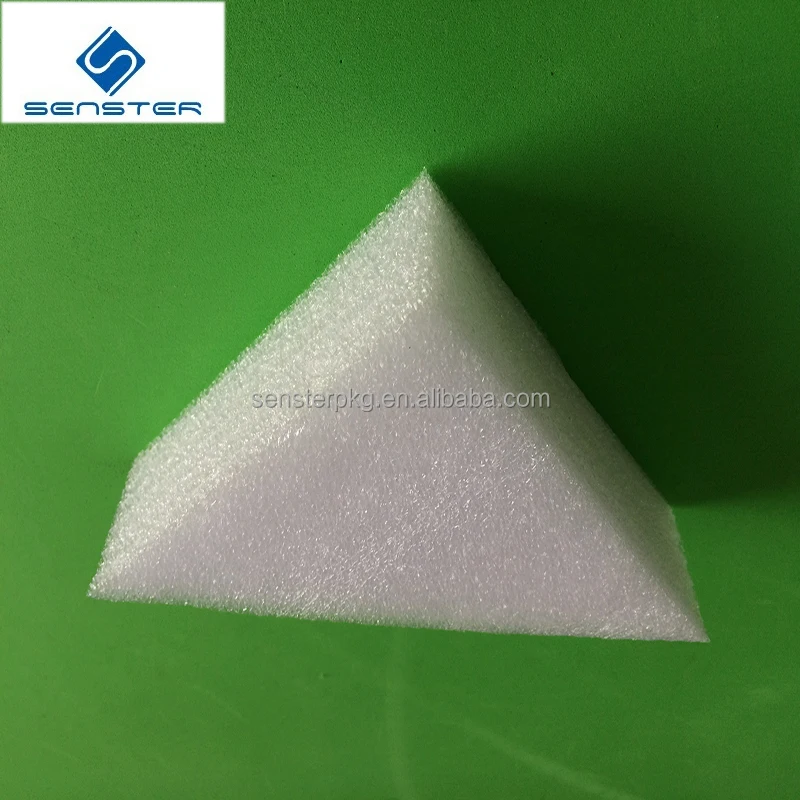 Factory Direct Triangle Foam Pad Epe Packing Foam Pad Soft Foam Pad for Box Packaging