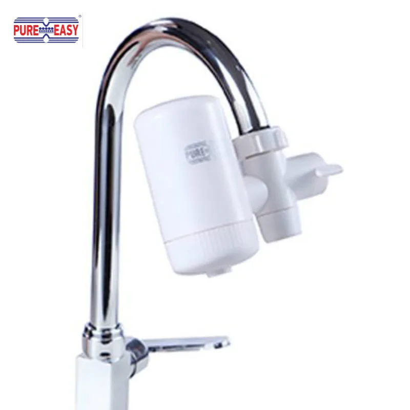 Pure Easy Manual Activated Carbon Faucet Water Filter for Household Use