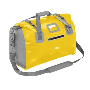 Custom Manufacturers Outdoor Sport Travelling Dry Waterproof PVC Tarpaulin Duffle Bag