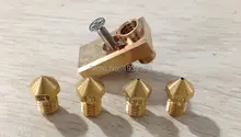 Ultimaker 2 + UM2 + Extended Olsson block heater hotend nozzle for 3.00mm filament 3D printer DIY part