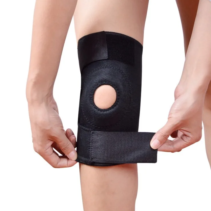 fitness genou soutien rotule élastique ceinture bandage sport bande genouillères  protecteur pour genou football sports