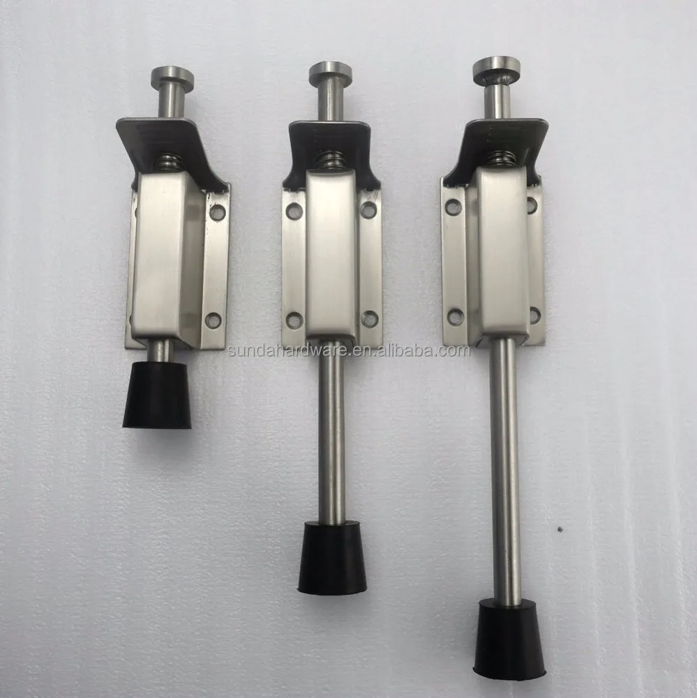 
Откидной дверной держатель из нержавеющей стали, устанавливаемый на земле 