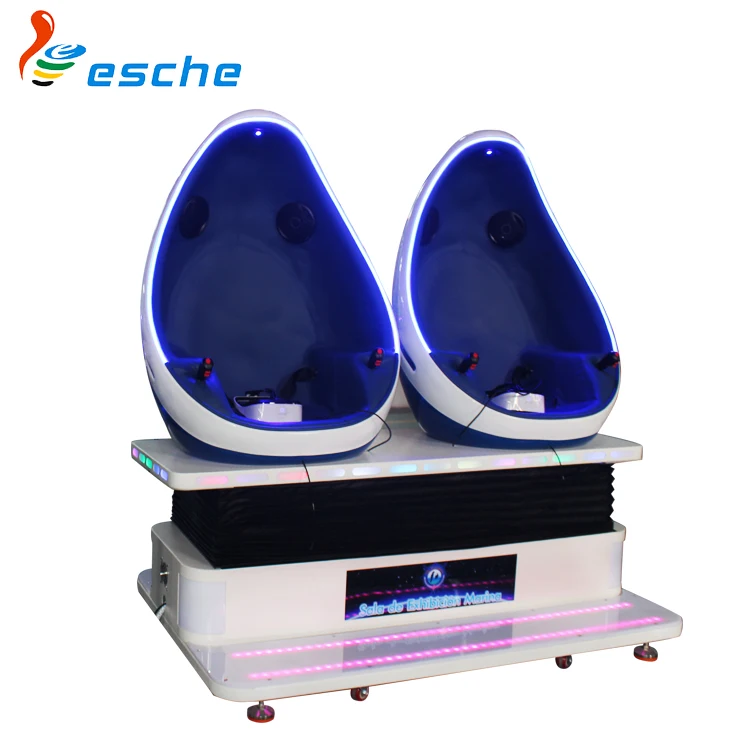 Новые бизнес-интерактивные игры 360 градусов 2 мест 9d vr яйцо