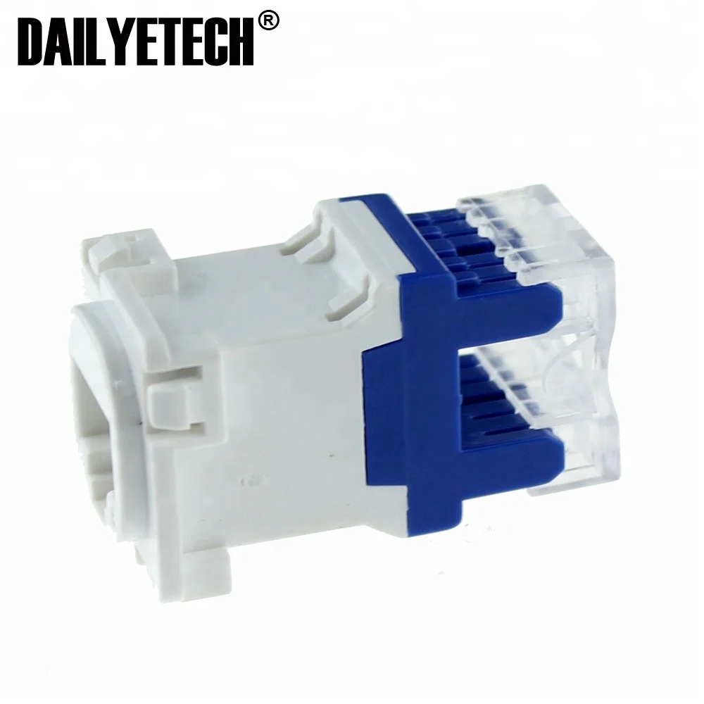 CAT6 RJ45 8P8C сетевой LAN разъем для передачи данных Mech вставной разъем от dailyetech