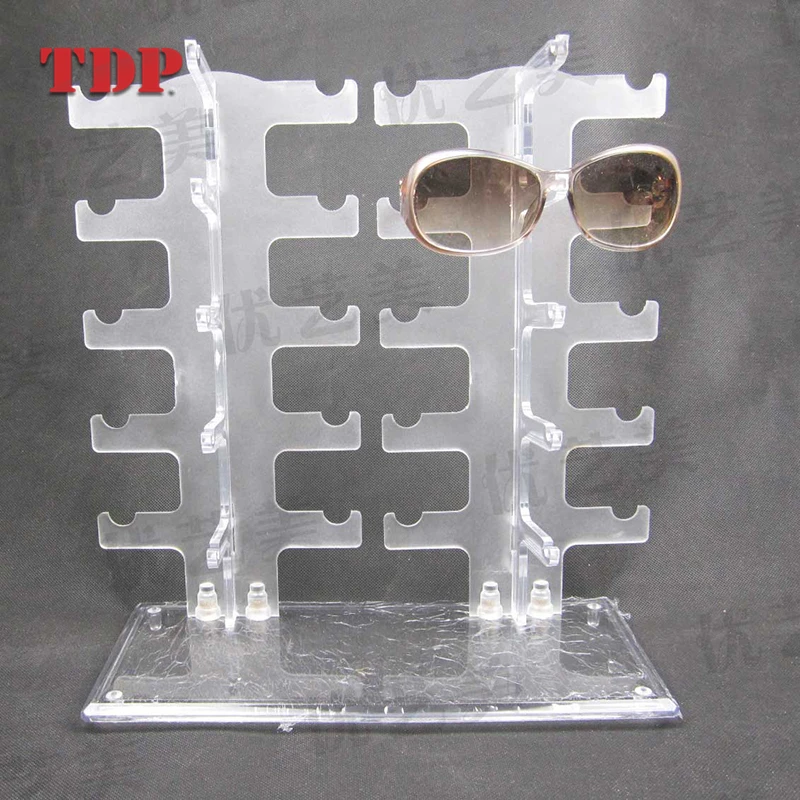 Оптовая продажа акриловый Прилавок Топ Магазин очков держатель для ресниц дисплей очки стенд держатель для очков