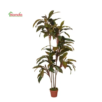 Cheap and Good Artificial Plants Bonsai Plants Cordyline Fruticosa Bonsai trees