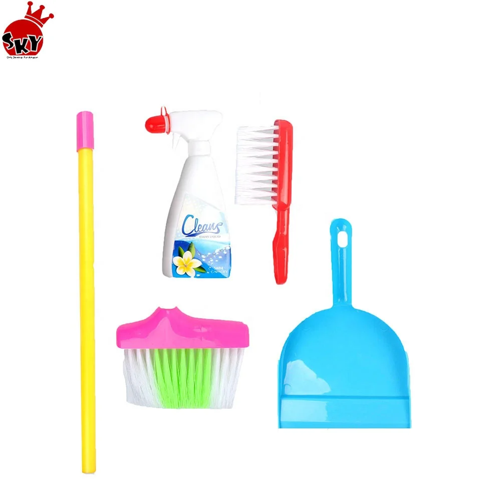 Toy Cleaning Set – Complete Pretend Play Set by Hey! Play! 