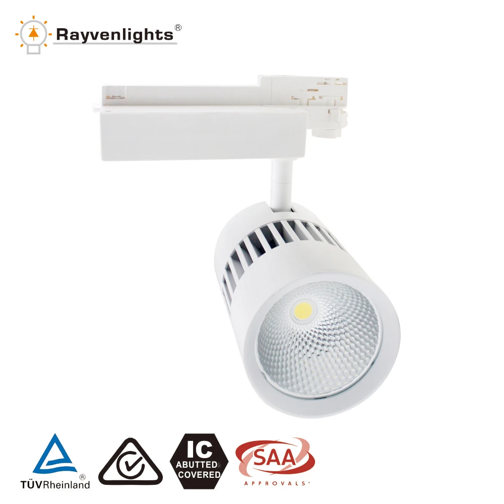 CE Rohs Утвержденный 40w 50W COB светодиодный Трековый светильник, RA>83