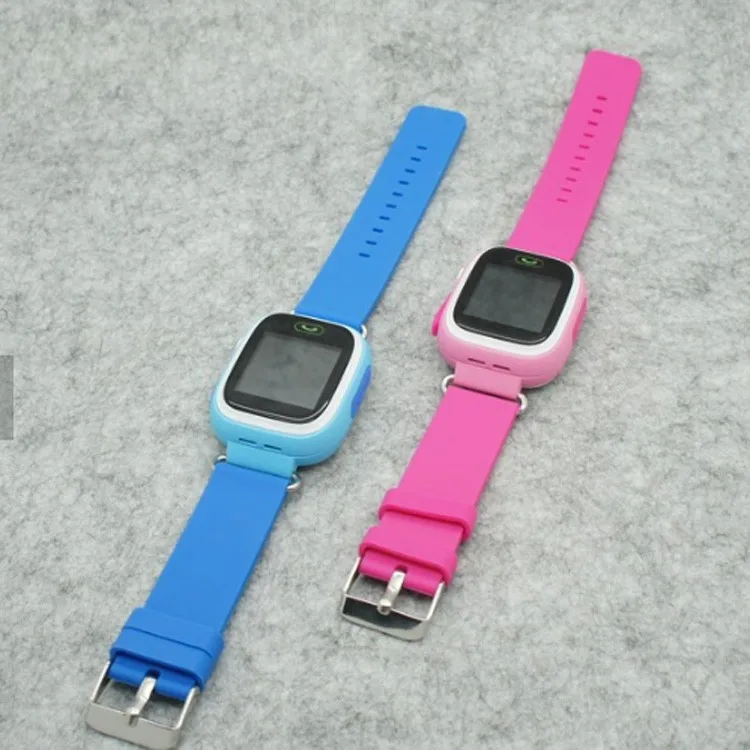 2017 Wholesale Gps tracker Smart Wrist Watch Kids Baby Phone Watches for Children Q90 Watch