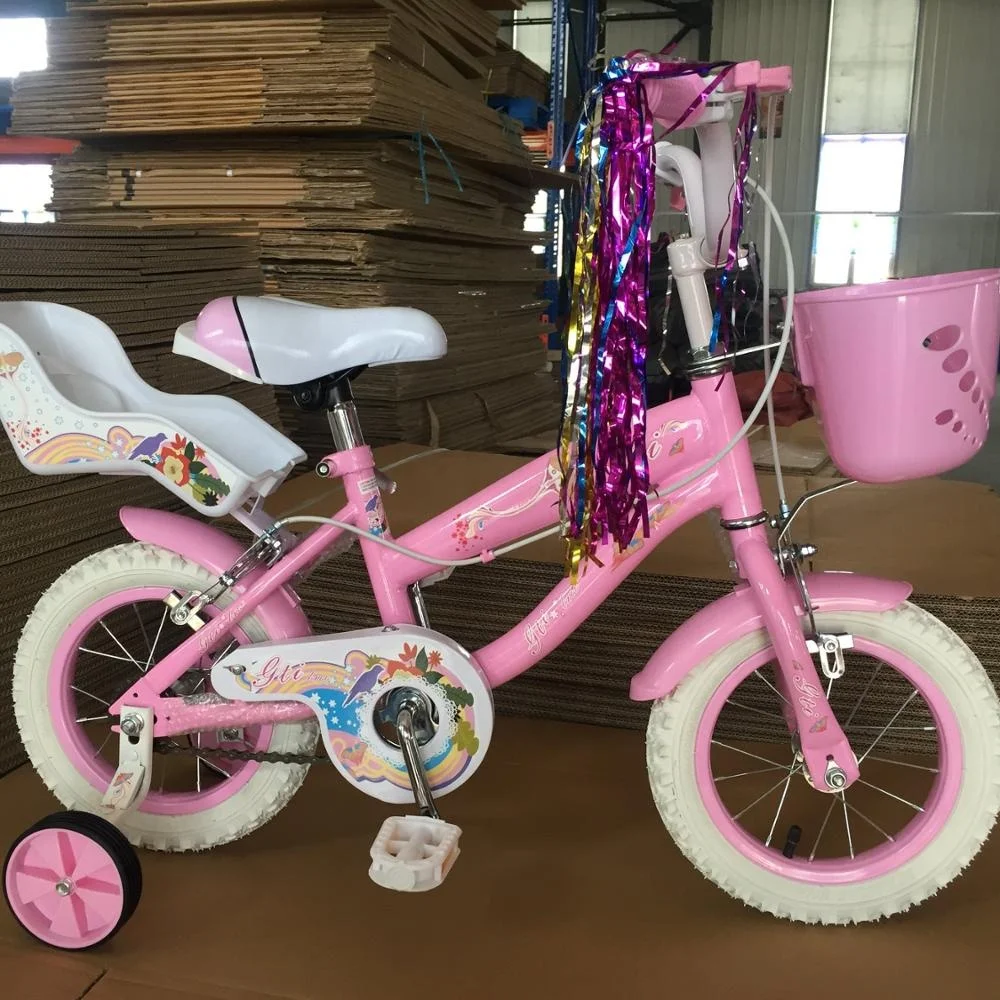 Розовый велосипед
