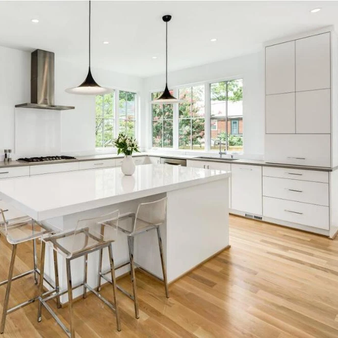 Small L-shaped Mdf Lacquer Commercial Kitchen Cabinets Island Designs Hot Selling - Buy Commercial Kitchen Island,Small L-shaped Kitchen ...