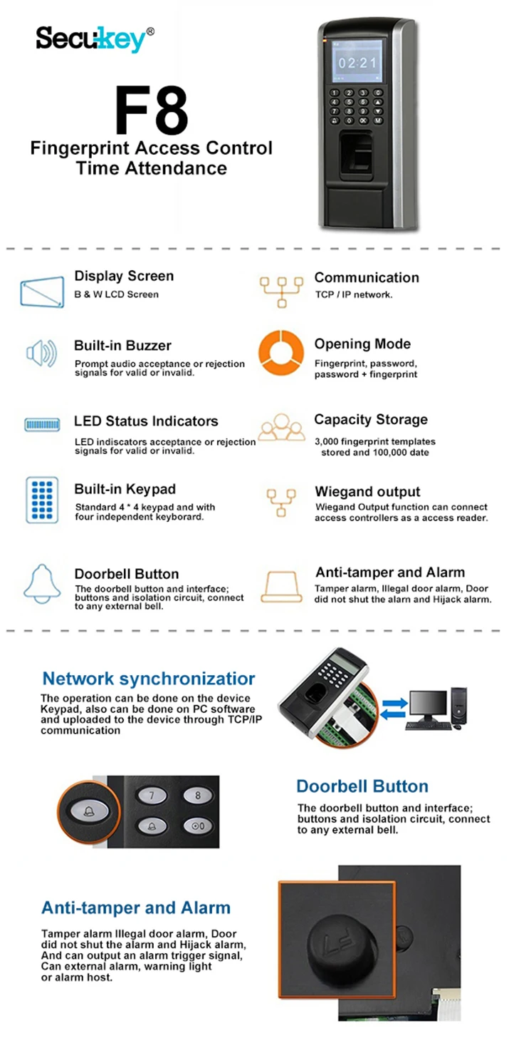Biometric Fingerprint Time Attendance - Free Software & SDK