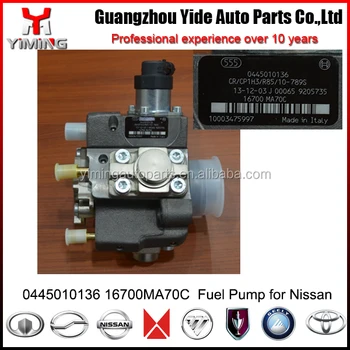 0445010136 16700-ma70c fuel pump for caravan| Alibaba.com