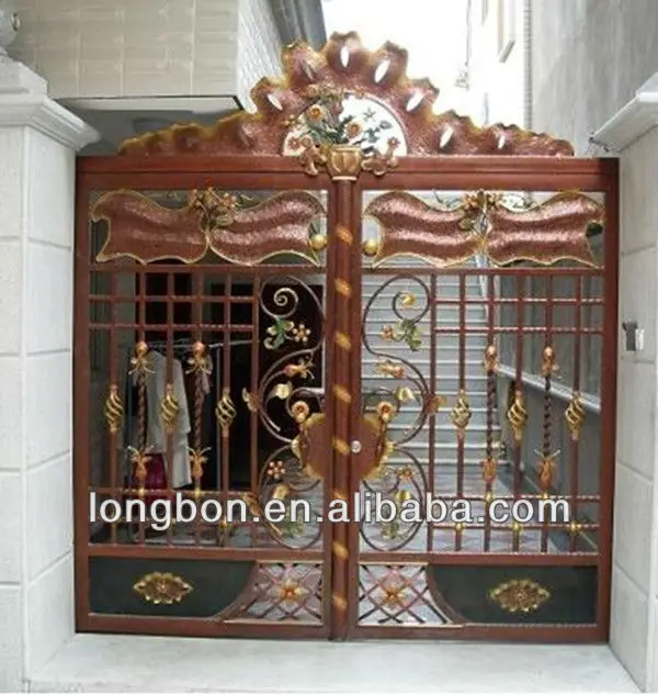 Manufacture Outdoor Garden Wrought Iron Gate Paint Colors High Quality