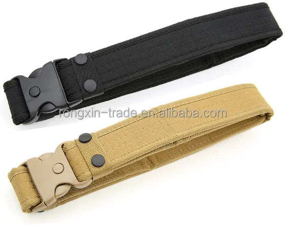 military style tactical nylon belt