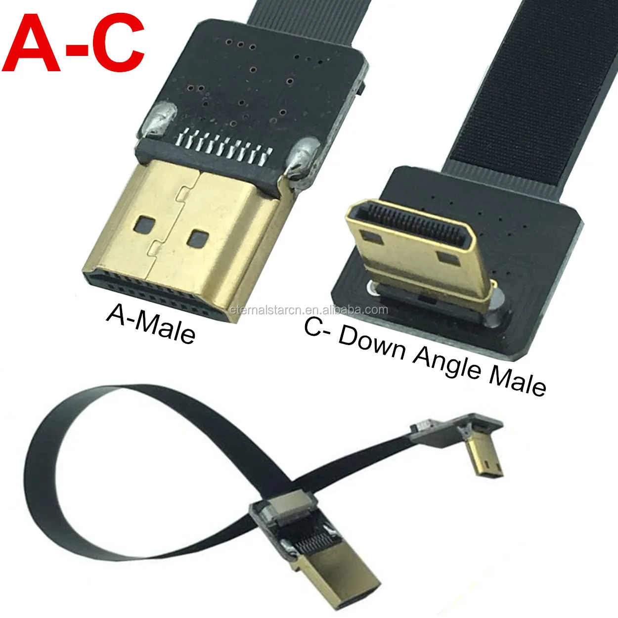 Плоский гибкий Сверхтонкий разъем для камеры hdtv