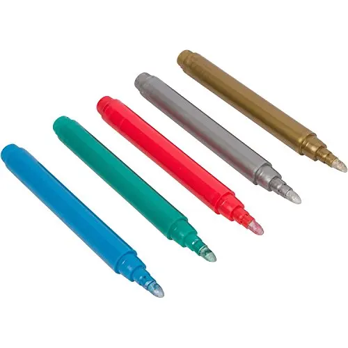 Wine Glass Marking Pens for Wine Glasses-Food Safe, Non-Toxic Washable  Markers Write on Windows, Mirrors, Ceramic Plates,