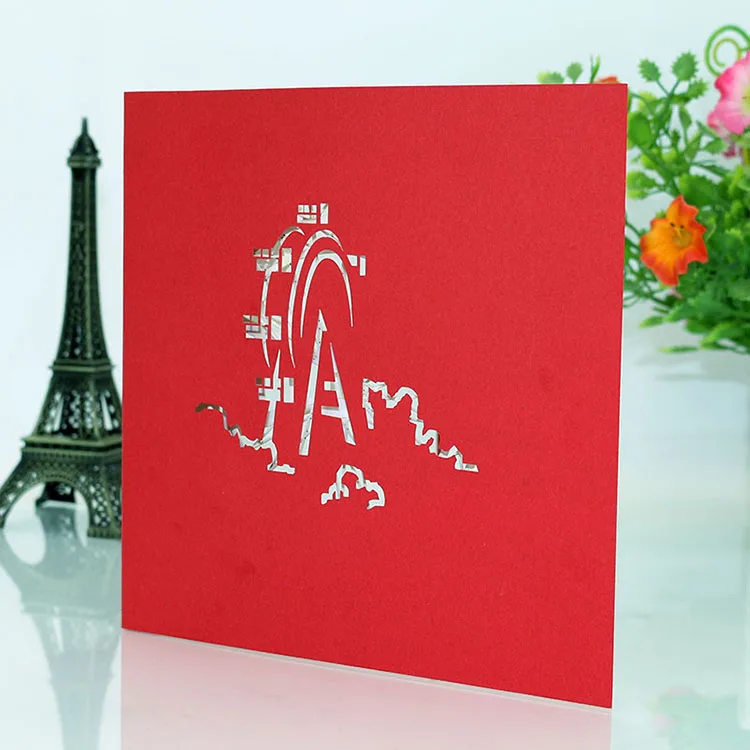 Biglietti D'Auguri Natalizi Pop-Up 3D - Benedizioni E Messaggi Festivi Perfetti Per Decorazioni D Ufficio E Feste Biglietti D Auguri Pop Up Assortiti G 601099621002899