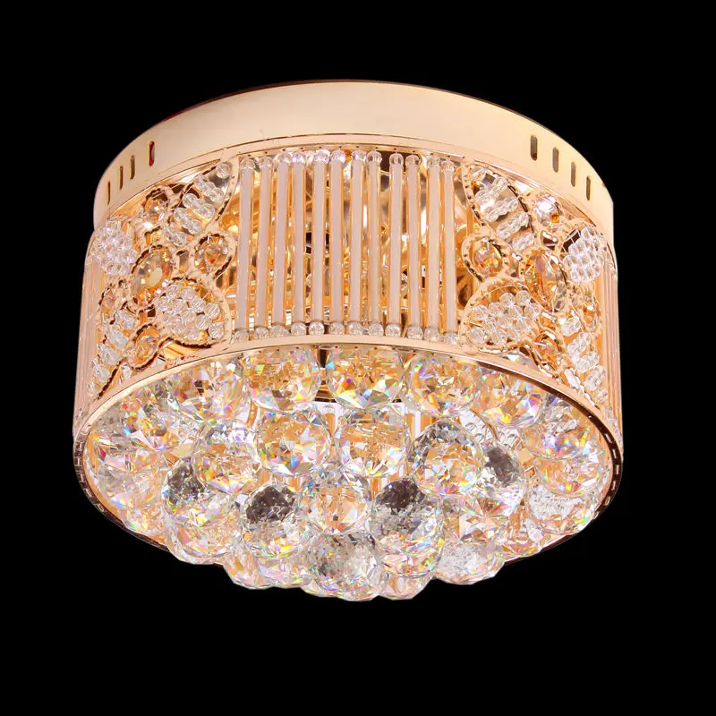 Salon CFL Ceiling Light K9 Crystal Chandelier Lighting