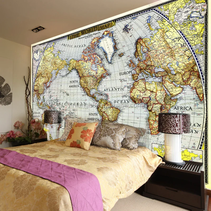 最新壁紙デザインヨーロッパレトロ海図地図世界地図壁紙装飾壁紙 Buy 最新の壁紙デザイン レトロ壁紙 チャートマップ壁紙 Product On Alibaba Com