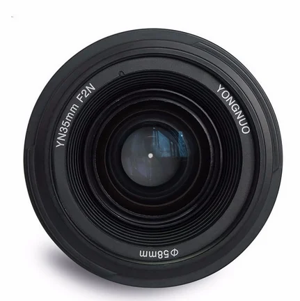 Yongnuo Yn35mm F2 Lens - Wide-Angle Auto Focus for Canon