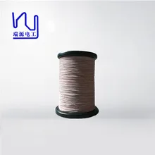112 x 0.08 high frequency stranded silk covered litz wire