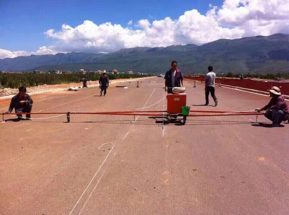 LXD машина для предварительной маркировки дорожной линии с ручным