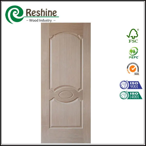 высокое качество mdf шпон кожи двери